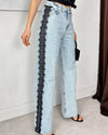 Lace Line Denim