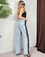 Lace Line Denim
