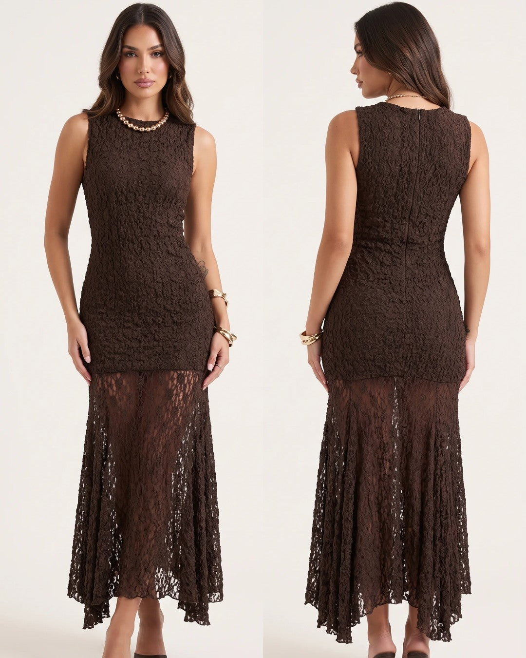 Lace Midi Dress