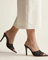 Lace Mule Gianvito Rossi Inspired