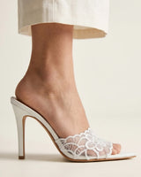 Lace Mule Gianvito Rossi Inspired