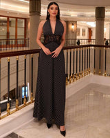 Lace Polka Detailed Dress