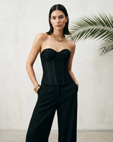 Lace Sculpt Corset Top