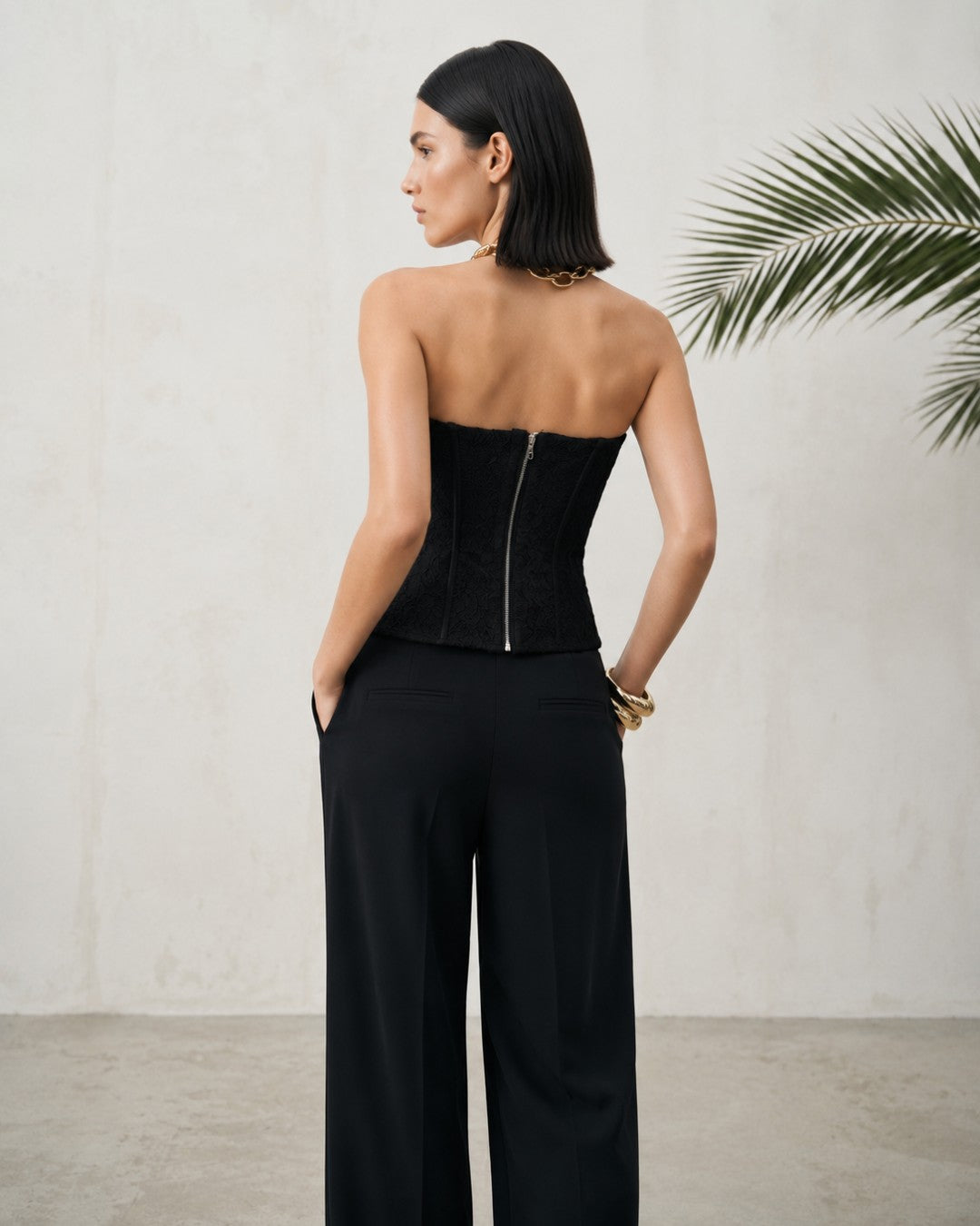 Lace Sculpt Corset Top