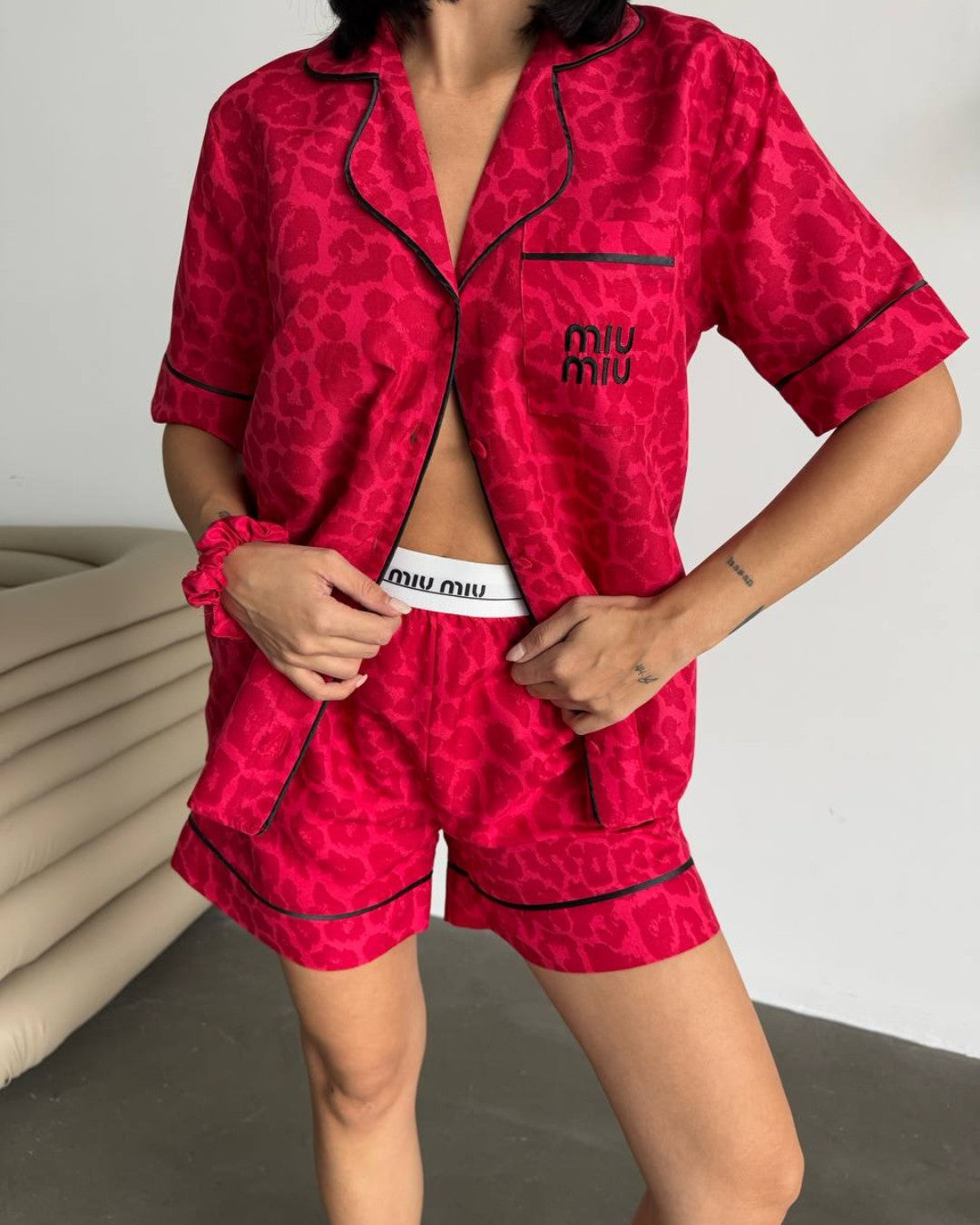 Leopard Glow Pajama's Collection
