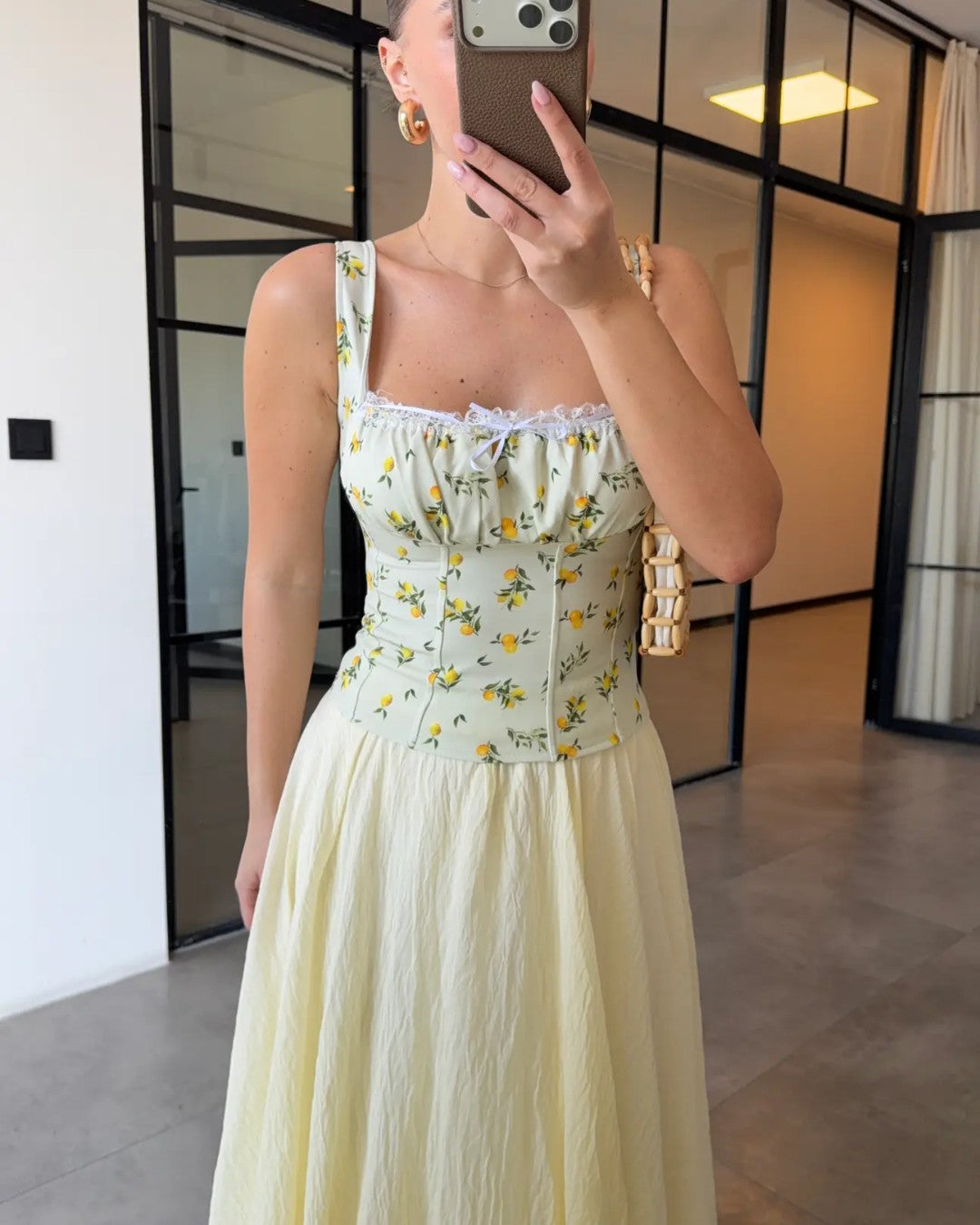 Limoncella Corset Top