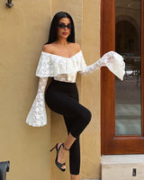 Long Sleeve Lace Bodysuit