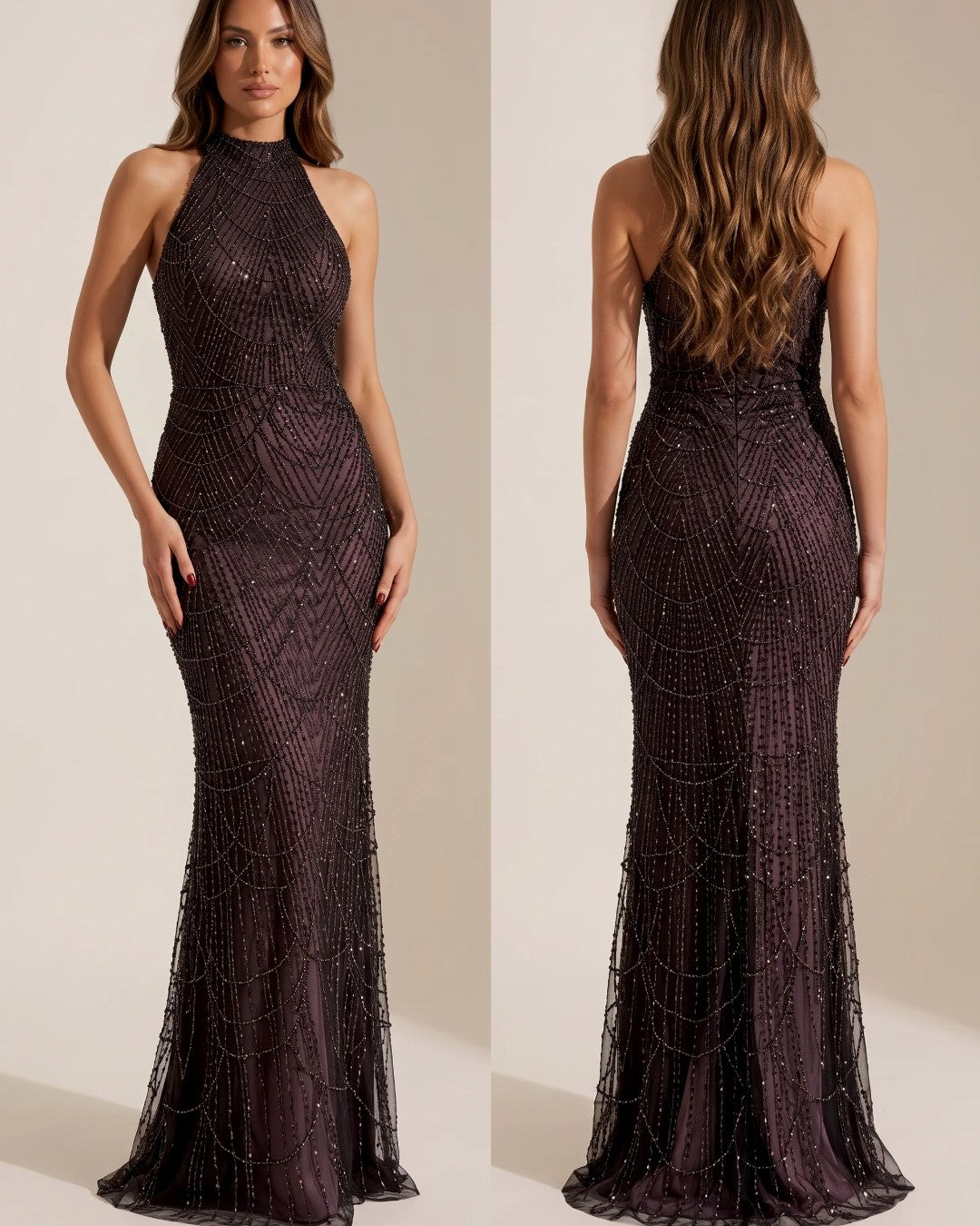 Lumina Cascade Gown