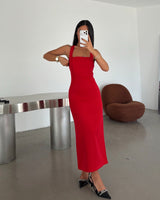 Lureva Square-Neck Dress