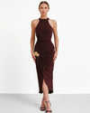 Luxe Halter Midi