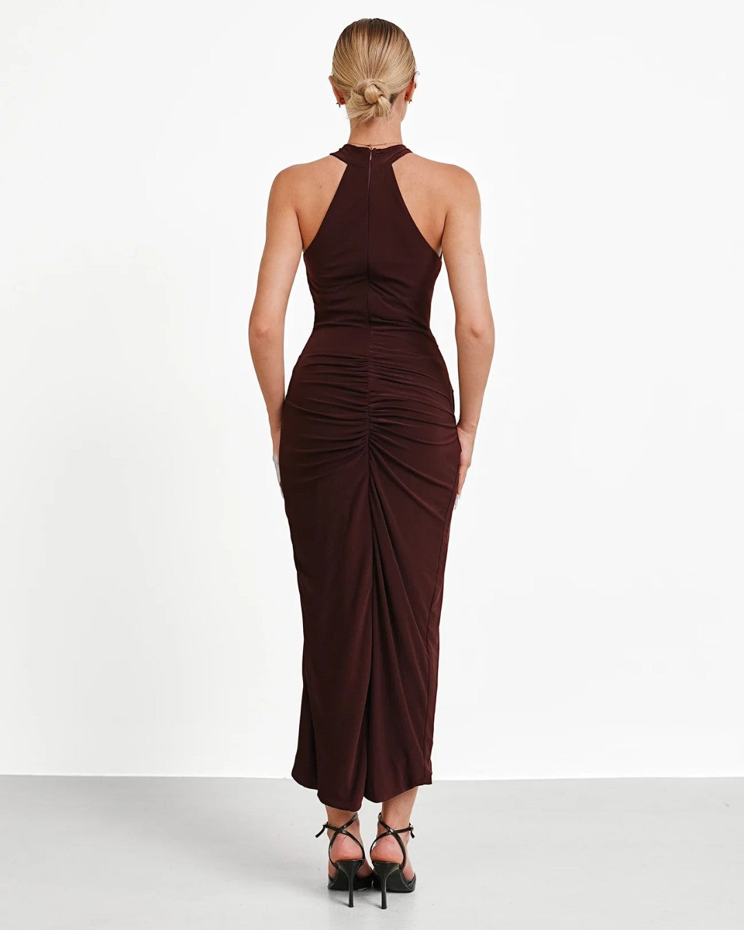 Luxe Halter Midi