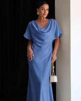 Luxe Satin Maxi Gown
