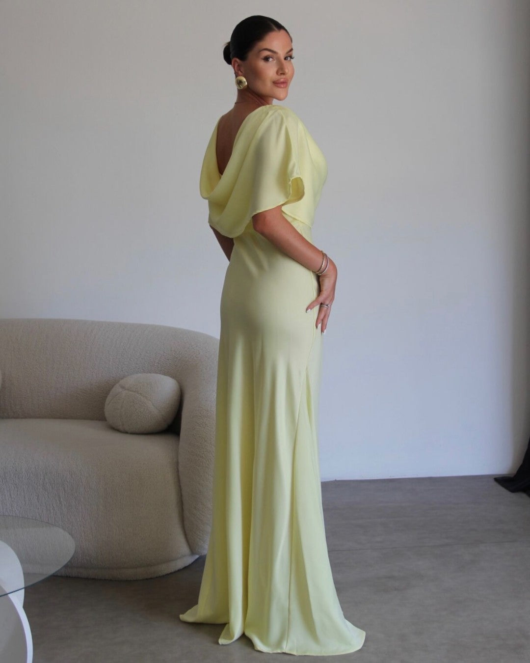 Luxe Satin Maxi Gown