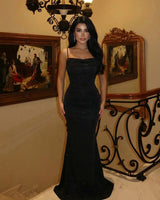 Luxury Black Sculpted Gown