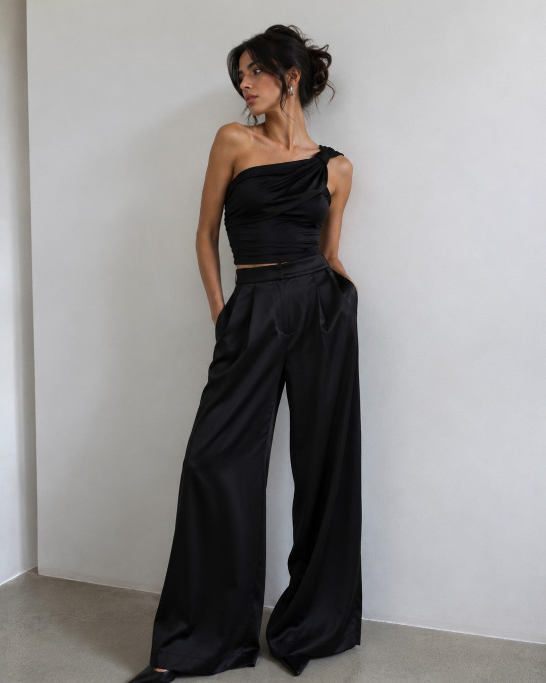 Luxury Satin Trousers