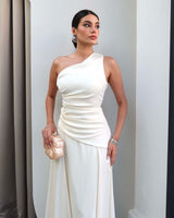 Lyra One-Shoulder Maxi Dress
