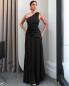 Lyra One-Shoulder Maxi Dress