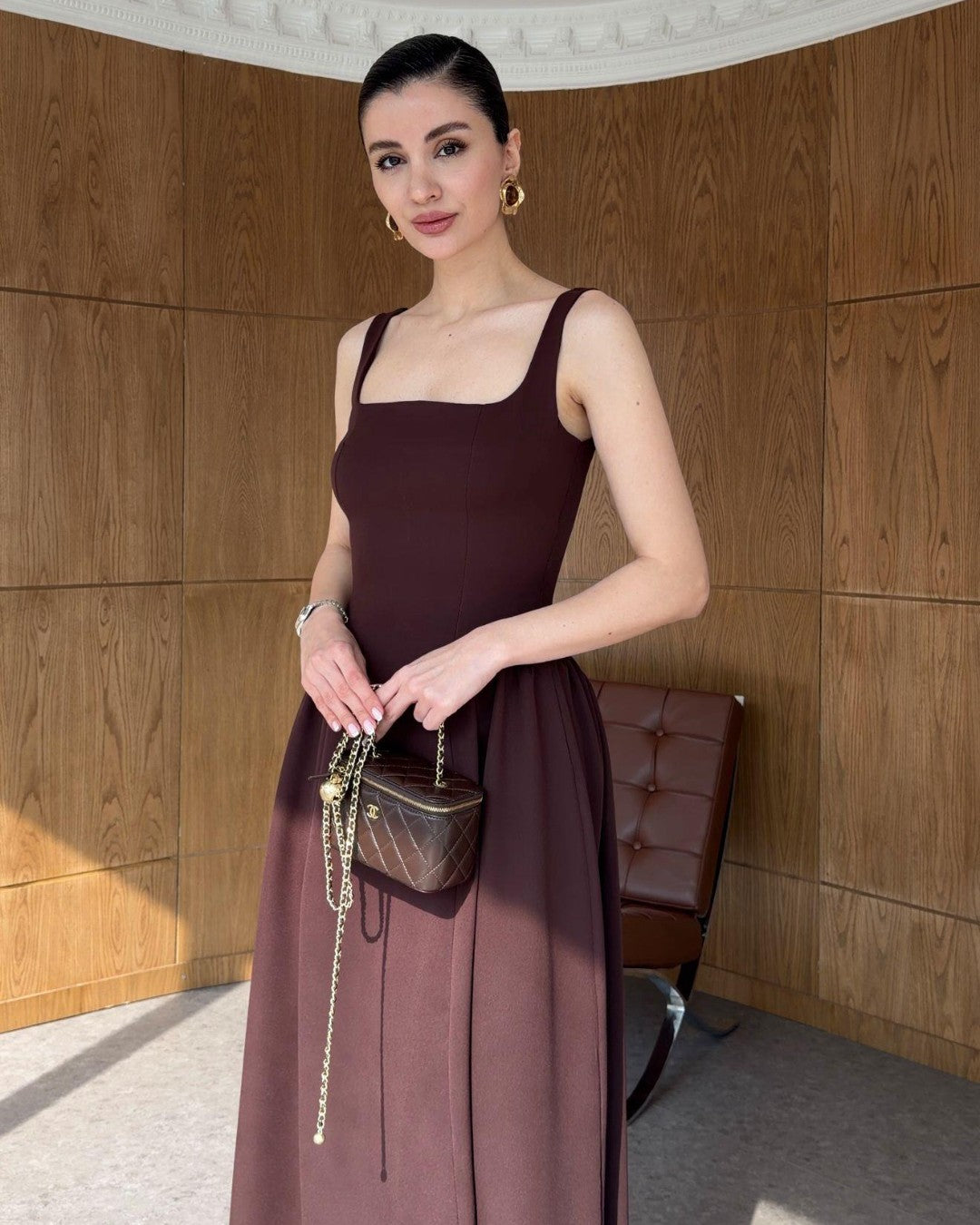 Maevra Drop-Waist Dress