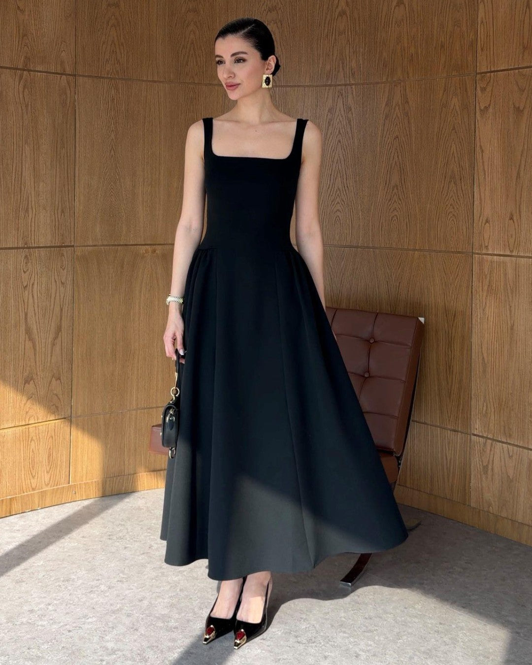 Maevra Drop-Waist Dress