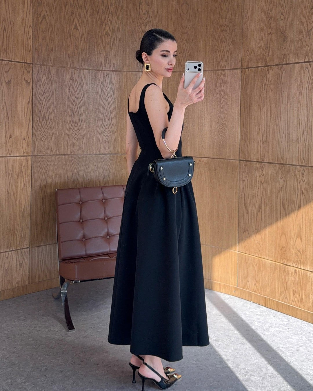 Maevra Drop-Waist Dress