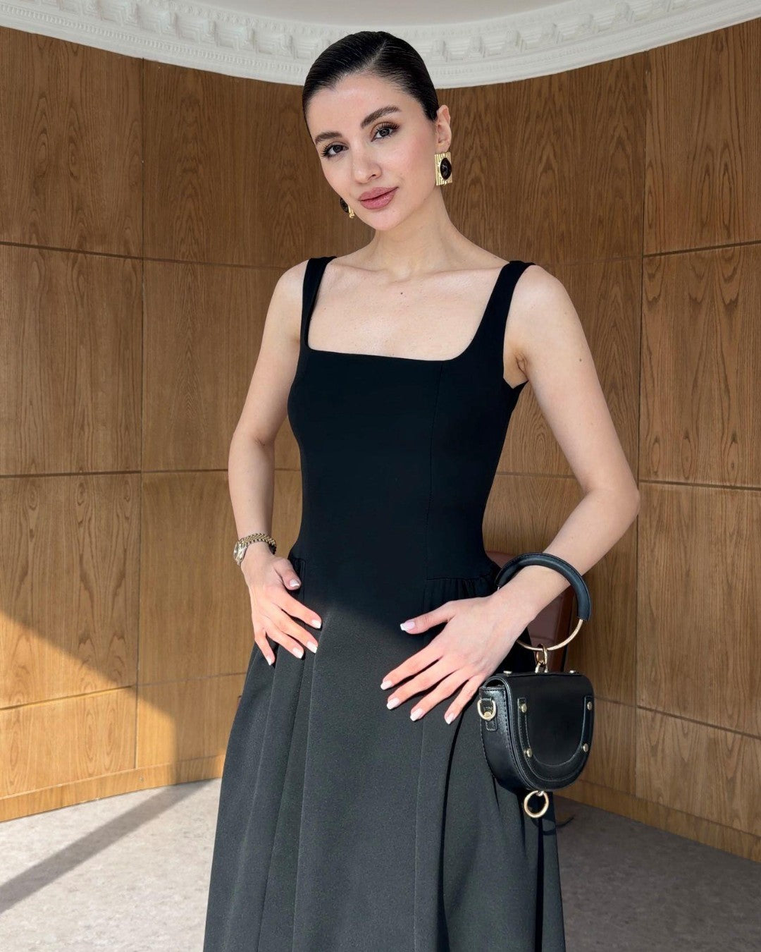 Maevra Drop-Waist Dress