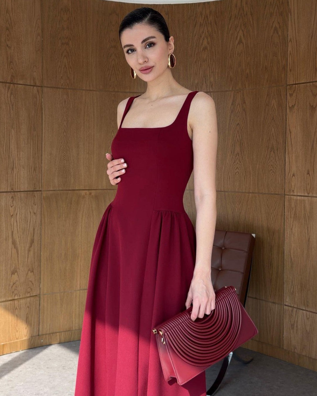 Maevra Drop-Waist Dress