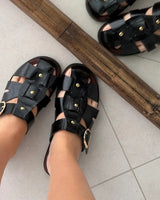 Marais Leather Sandals