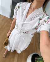 Marie Embroidered Set