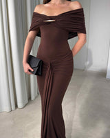Marina Off-Shoulder Maxi Dress