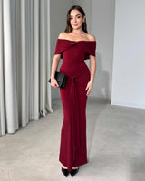 Marina Off-Shoulder Maxi Dress