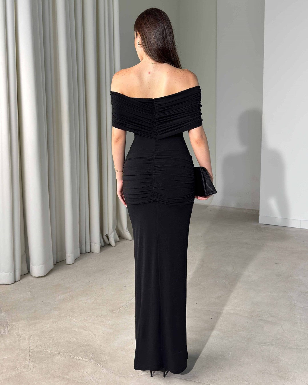 Marina Off-Shoulder Maxi Dress