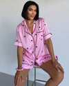 Midnight Hearts Pajama Set