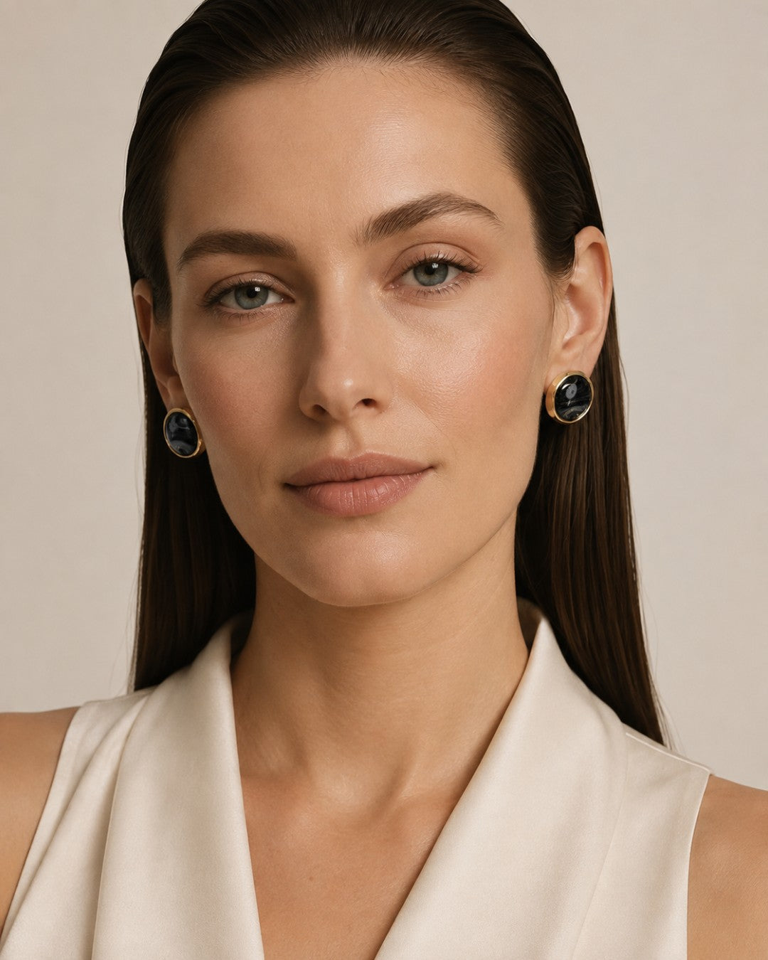 Midnight Strata Marbled Studs