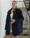 Minimal Linen Blazer