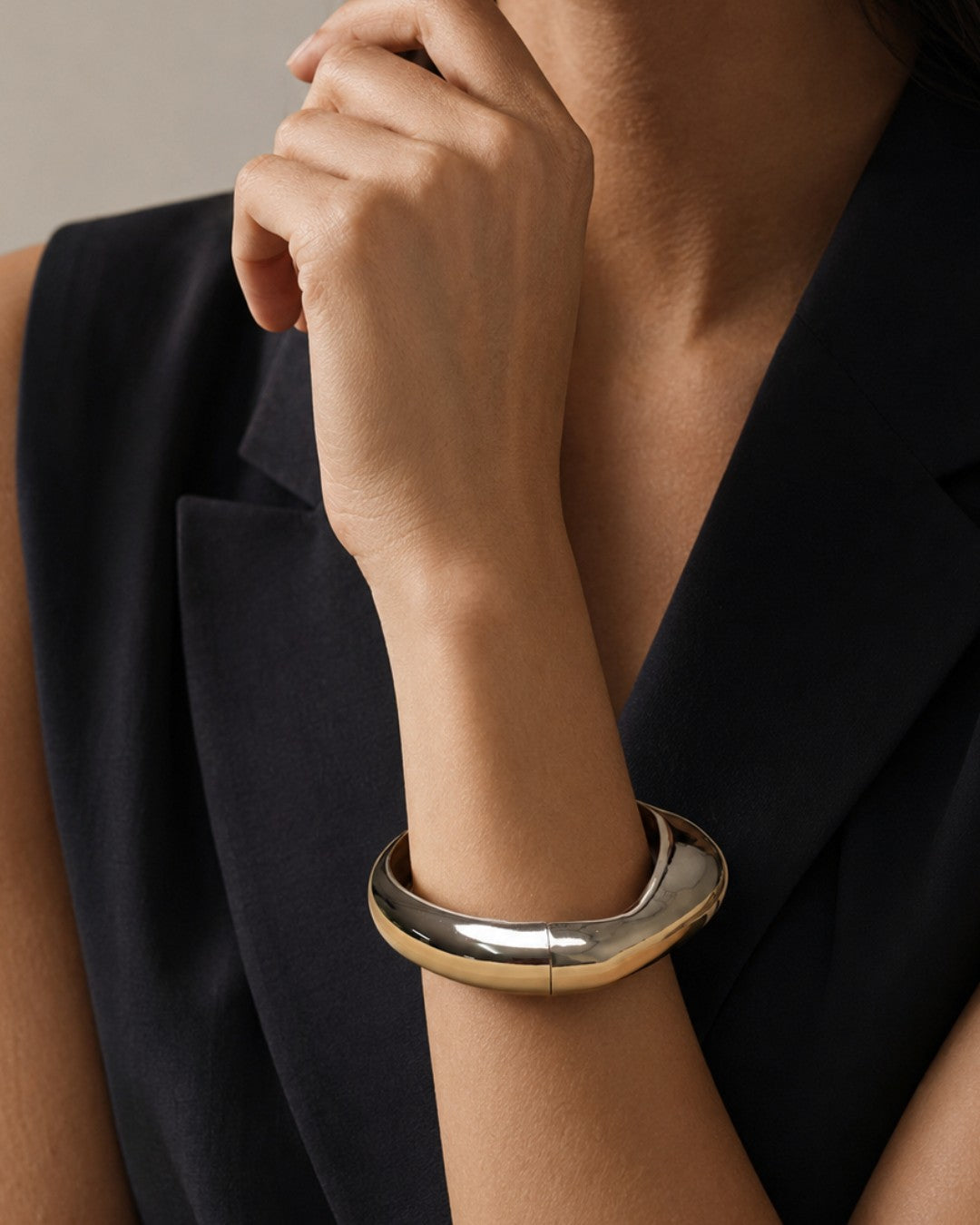 Minimal Sculptural Cuff