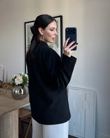 Minimal Structure Blazer (Without Lace Cuffs)