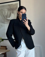 Minimal Structure Blazer (Without Lace Cuffs)