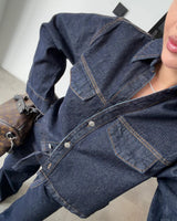 Modern Edge Denim Set