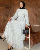 Modest Polka Dress