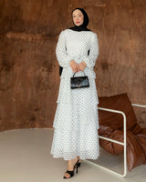 Modest Polka Dress