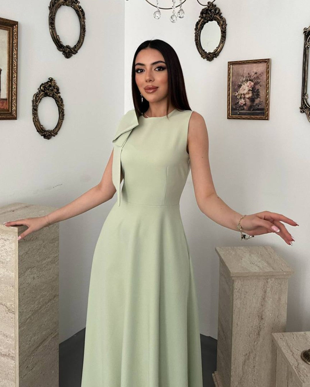 Monique Bow Dress