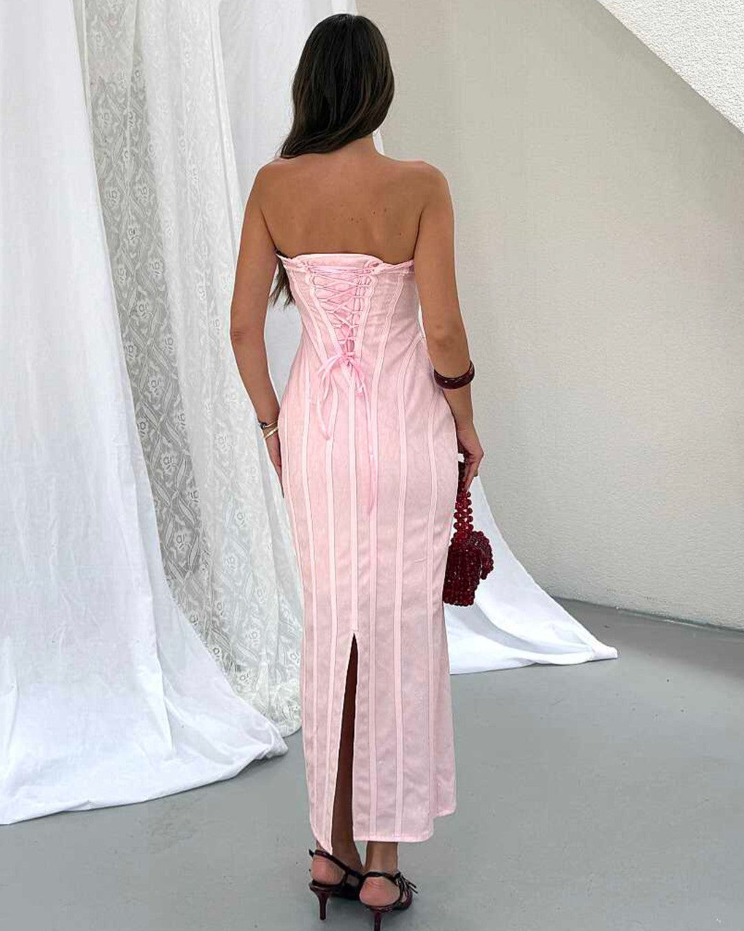 Monroe Corset Maxi Dress