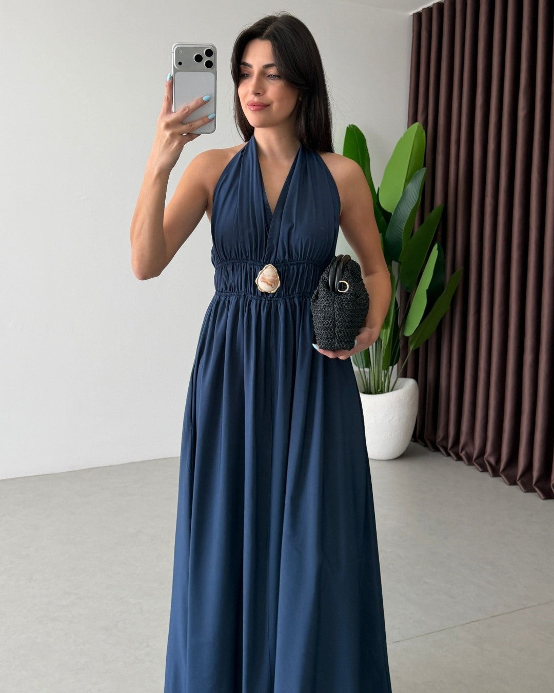Muse Halter Maxi Dress