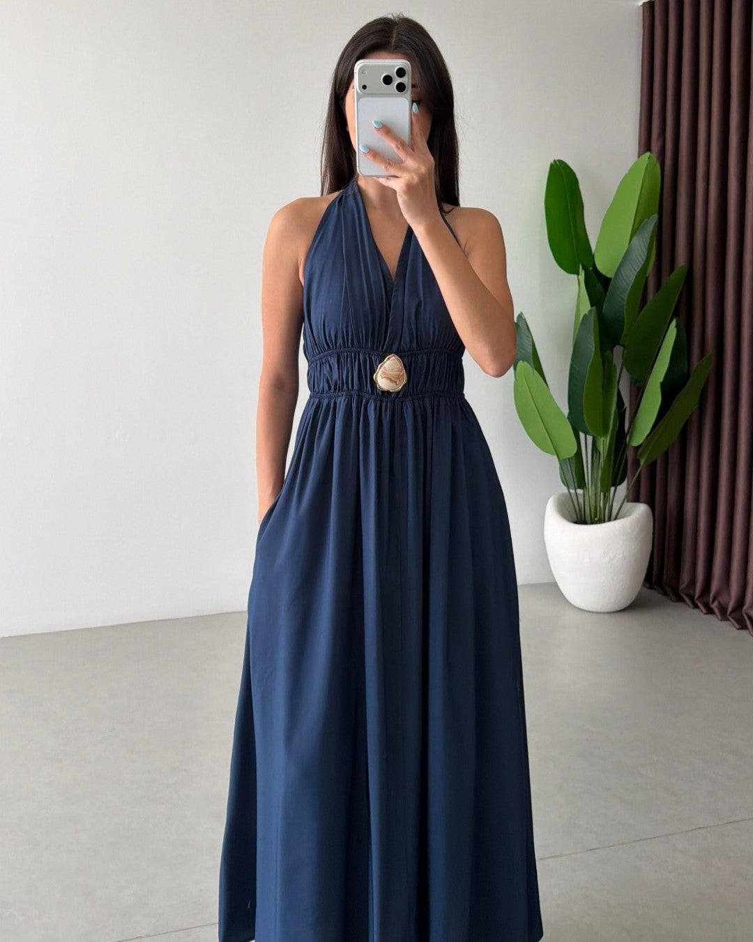 Muse Halter Maxi Dress