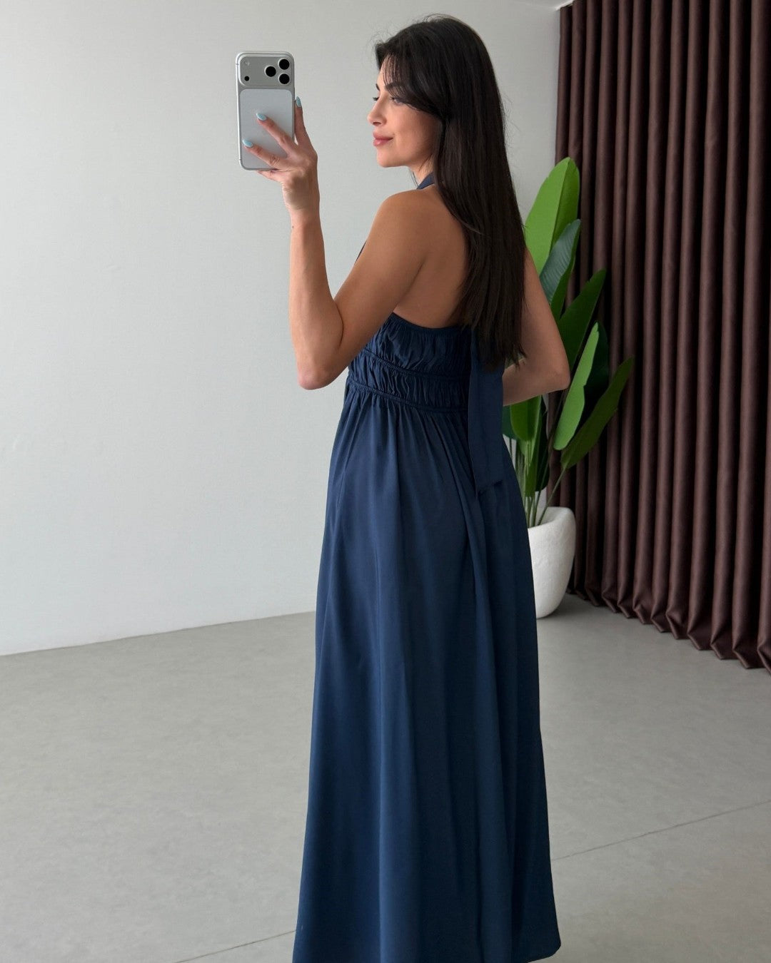 Muse Halter Maxi Dress