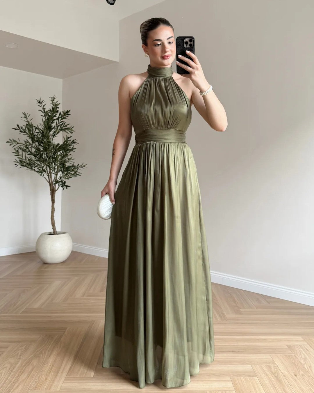 Muse Halter Maxi Dress