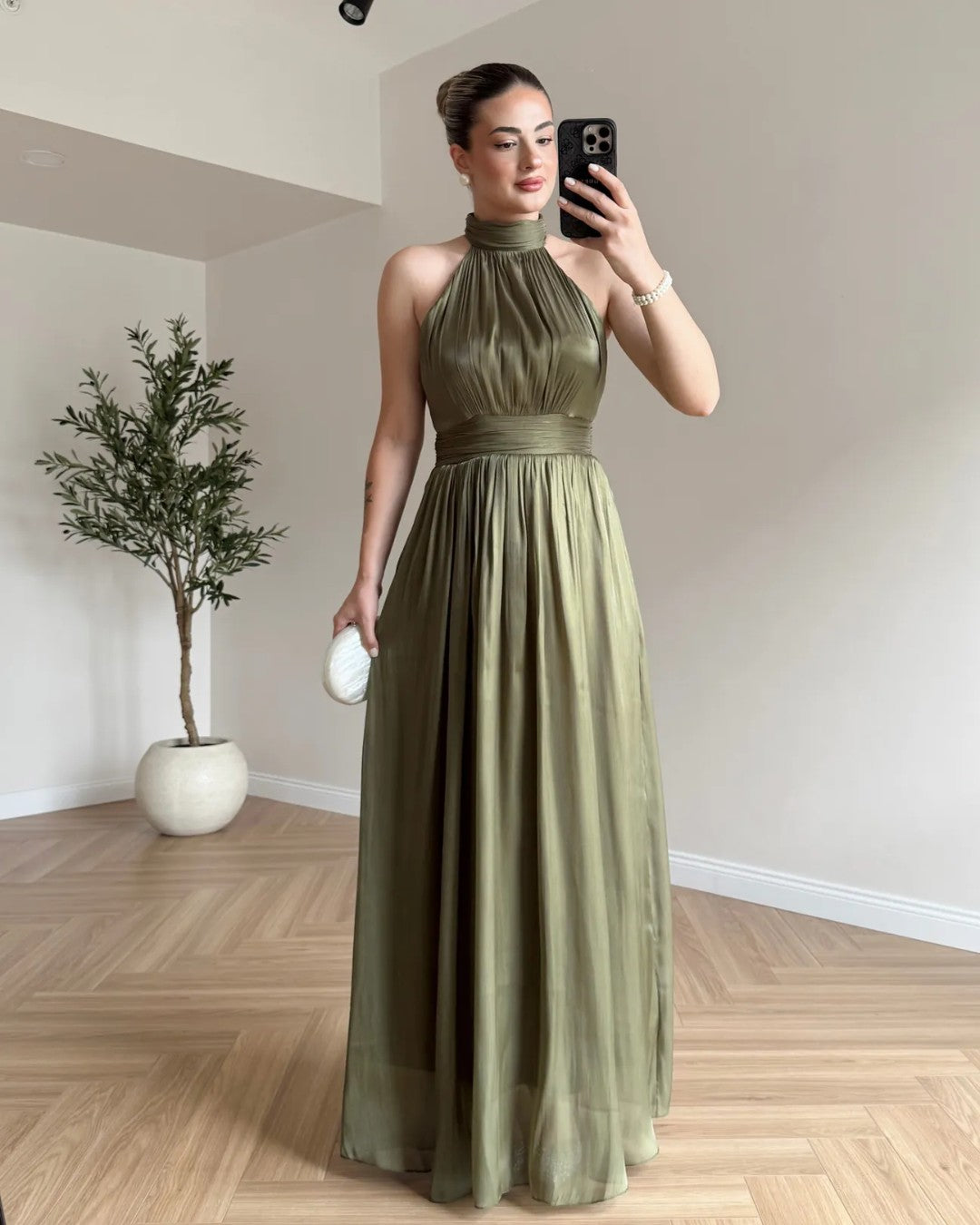Muse Halter Maxi Dress