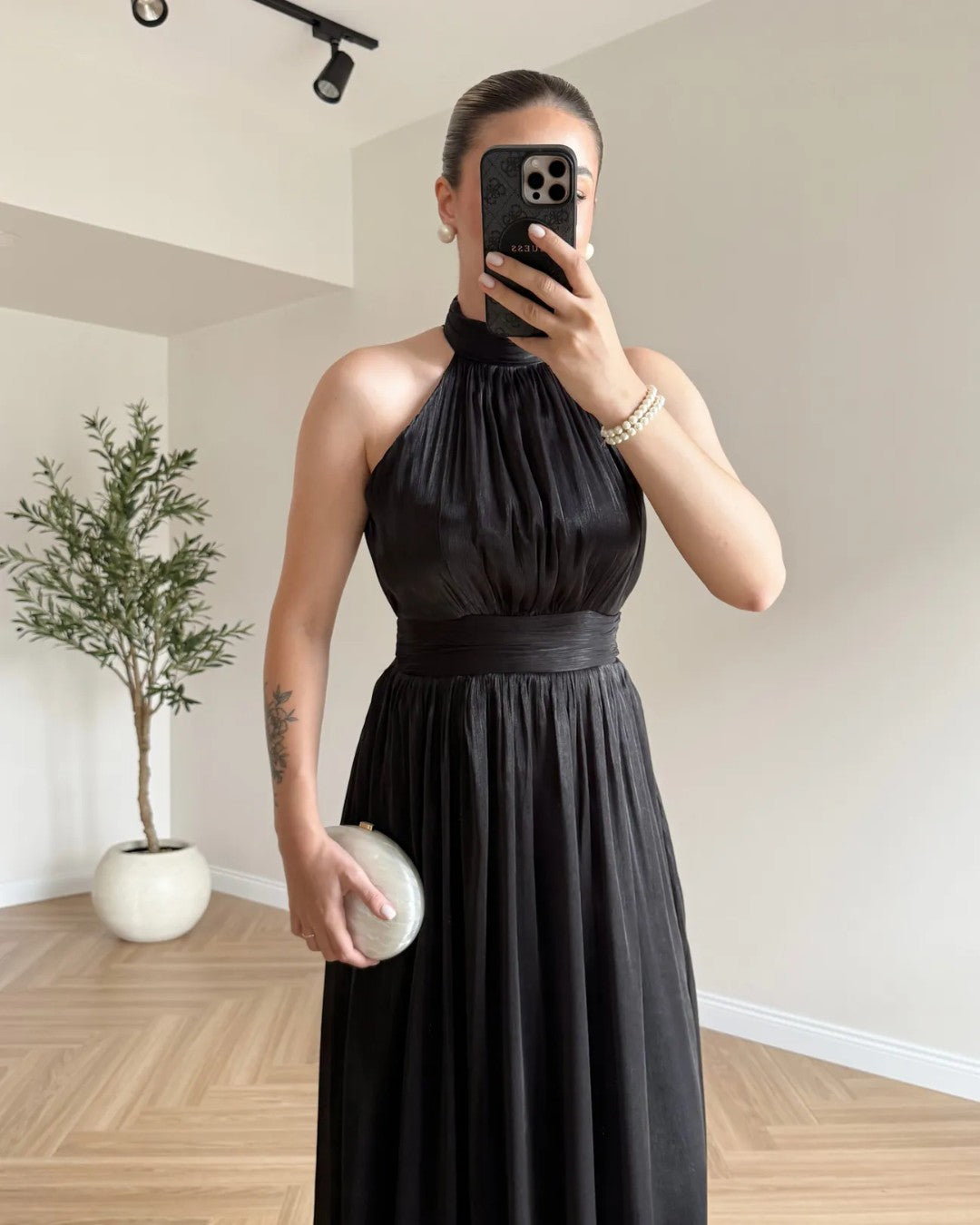 Muse Halter Maxi Dress