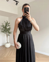 Muse Halter Maxi Dress