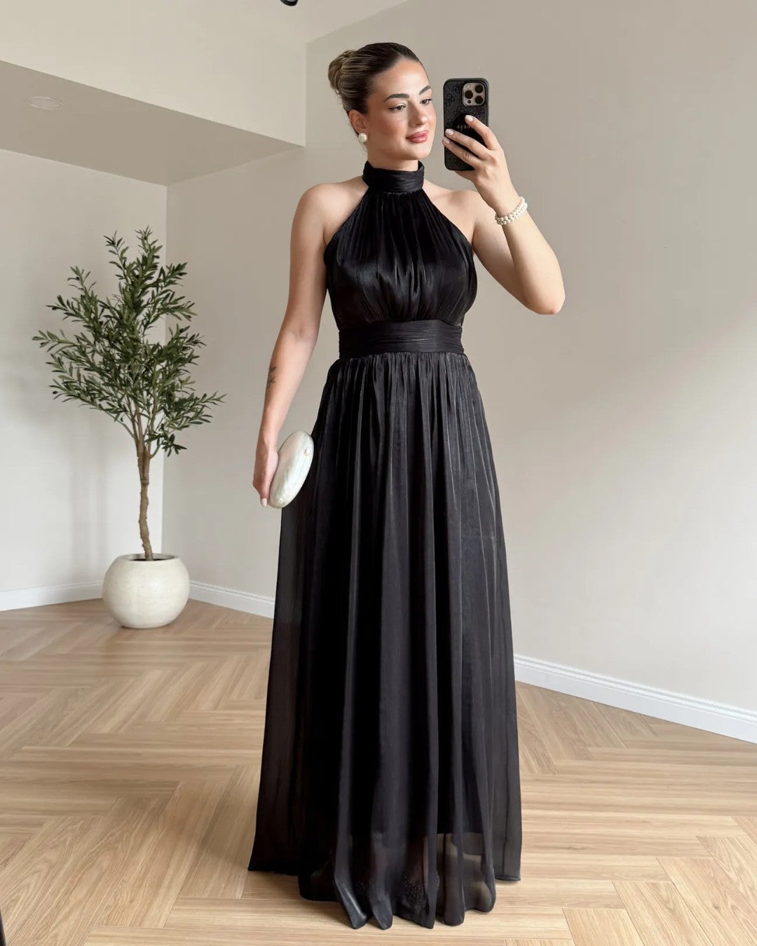 Muse Halter Maxi Dress